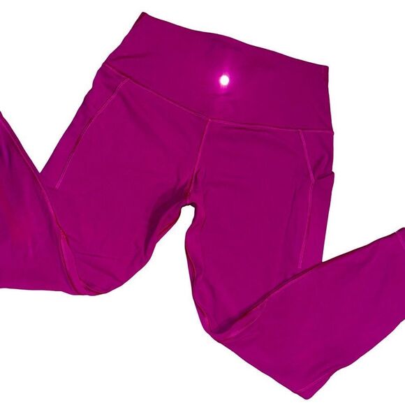 lululemon All The Right Places Crop II Workout Legging Regal Plum Purple Size 12 - Picture 10 of 12